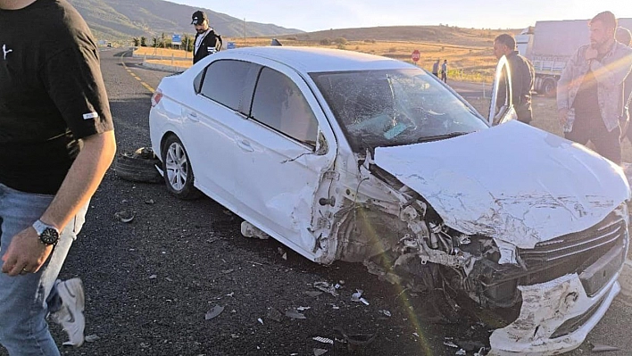 Elazığ'da trafik kazası: çok sayıda yaralı
