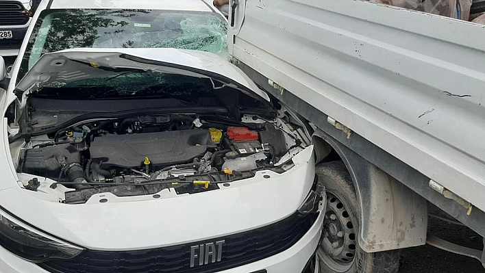 Elazığ'da Trafik Kazası!