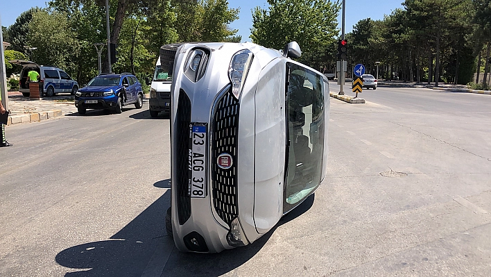 Elazığ'da Trafik Kazası!