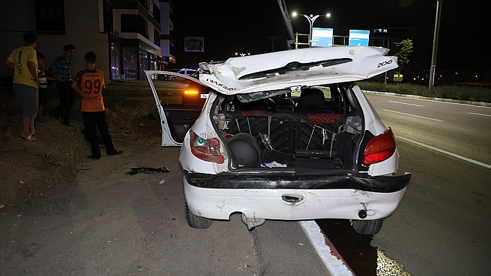 Elazığ'da Trafik kazası!