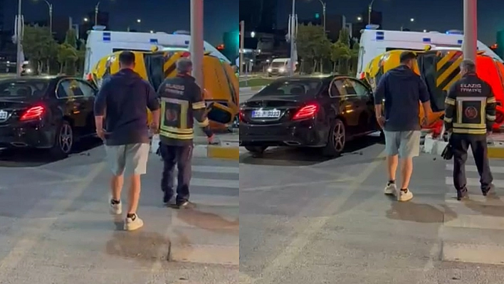 Elazığ'da trafik kazası!
