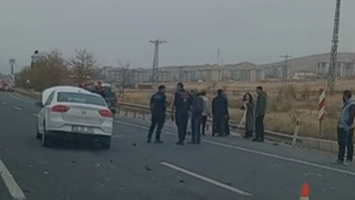 Elazığ'da trafik kazası!