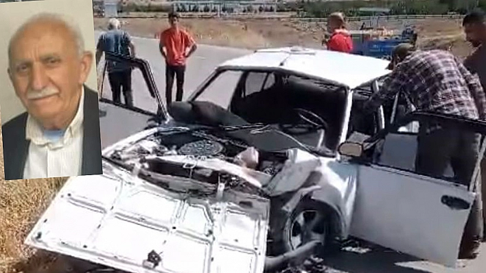 Elazığ'da Trafik Kazasında Bir Kişi Hayatını Kaybetti