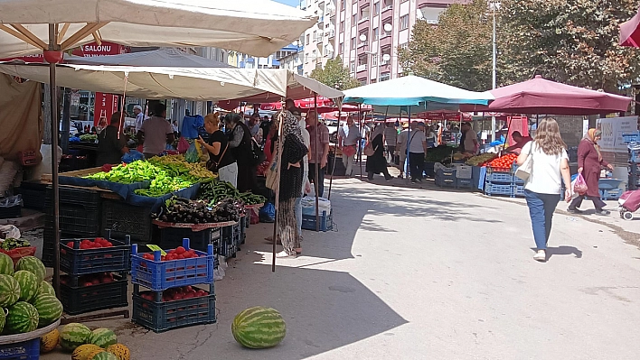 Elazığ'da turşu sezonu başladı: İlk mahsuller tezgahlarda