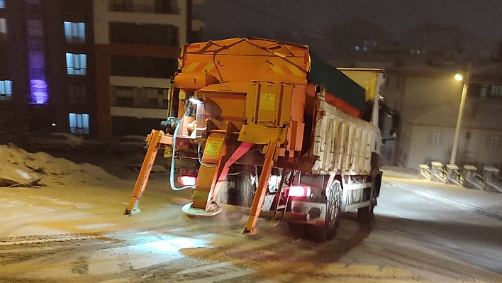 Elazığ'da tuzlama çalışması