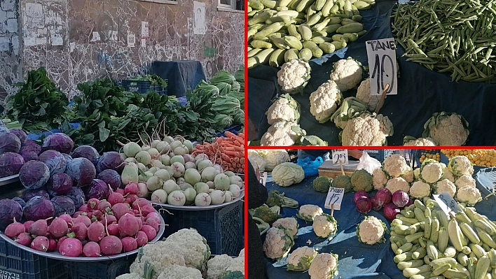 Elazığ'da Uygun Diye Pazara Gelen Vatandaşlar Aradıklarını Bulamadı