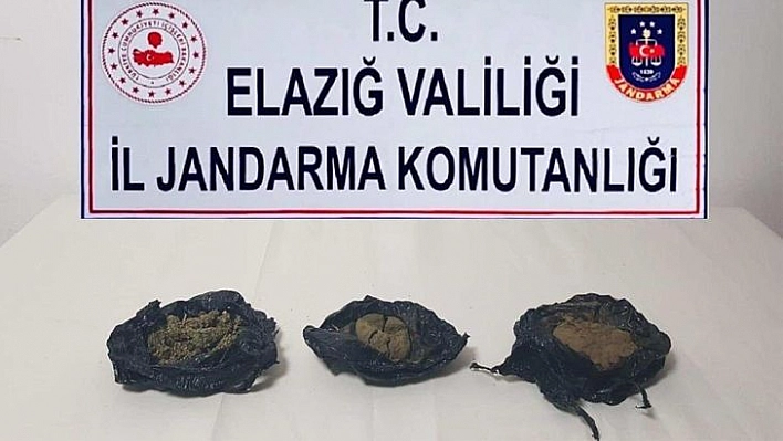 Elazığ'da uyuşturucu operasyonu: 2 gözaltı