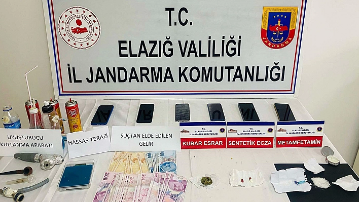 Elazığ'da Uyuşturucu Operasyonu Çok Sayıda Gözaltı Var