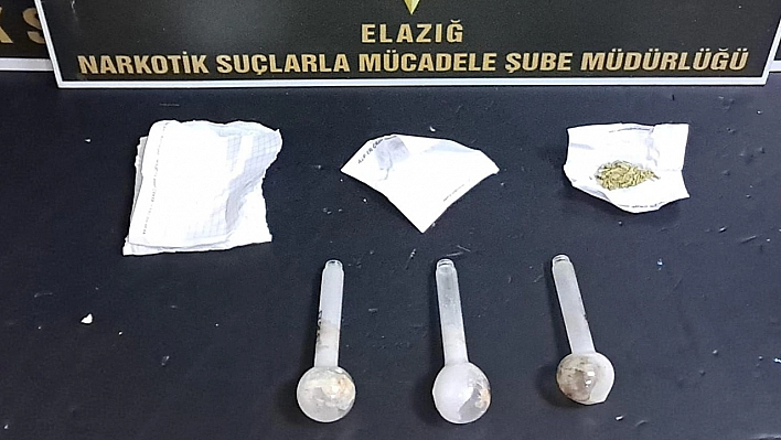 Elazığ'da Uyuşturucu Operasyonları Devam Ediyor