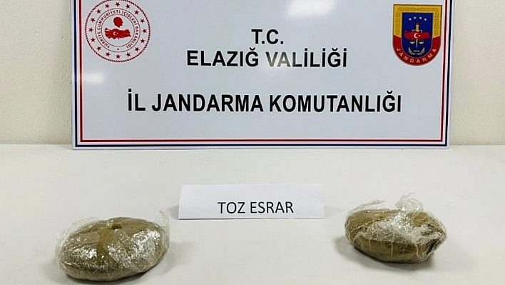 Elazığ'da Uyuşturucu Operasyonu