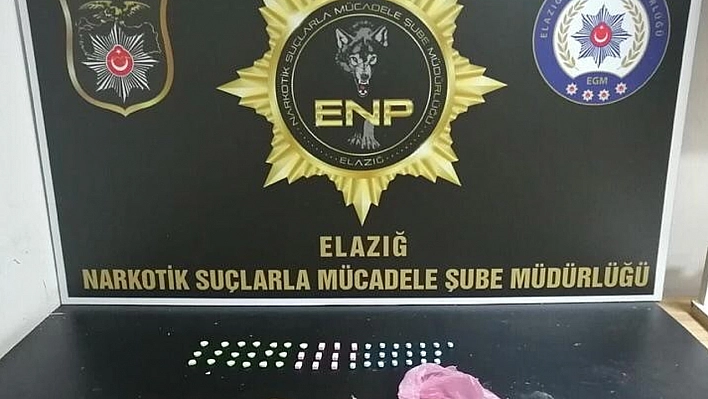 Elazığ'da uyuşturucu taciri tutuklandı