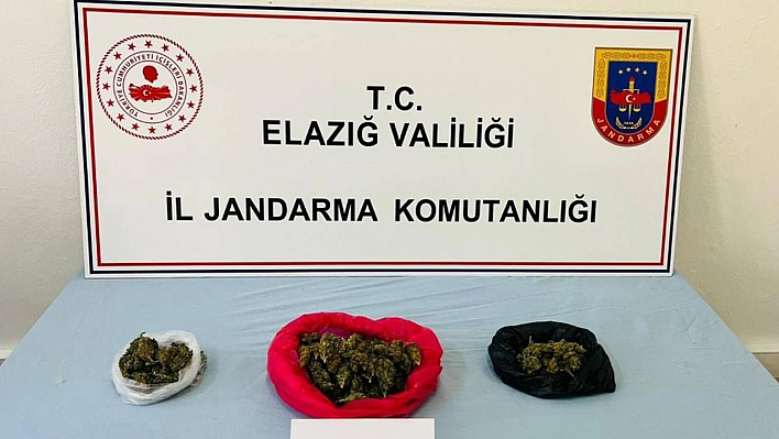 Elazığ'da Uyuşturucu Taciri Yakalandı