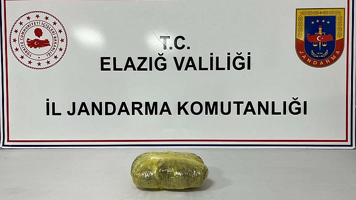 Elazığ'da Uyuşturucu Taciri Yakalandı