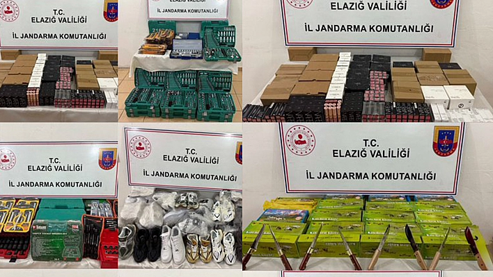Elazığ'da uyuşturucu ve kaçak eşyaya geçit yok!