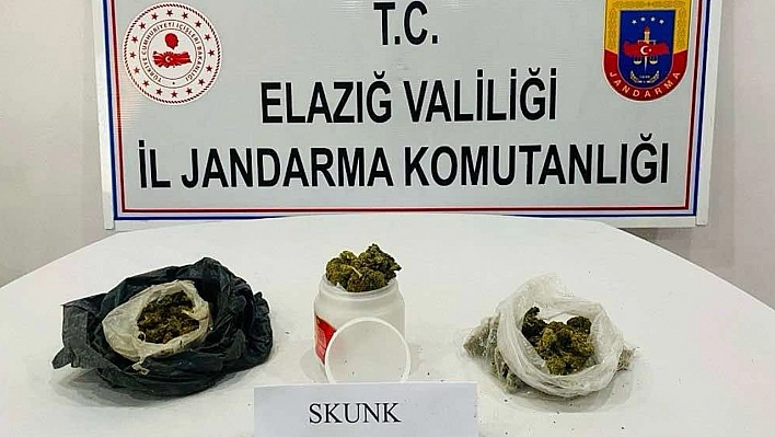 Elazığ'da Uyuşturucuyla Mücadele