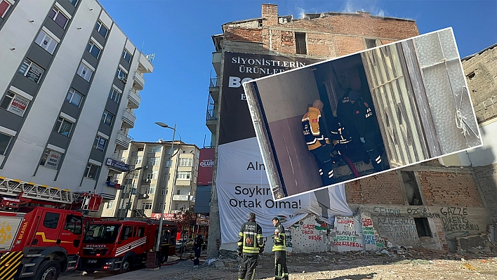 Elazığ'da yangın güçlükle söndürüldü