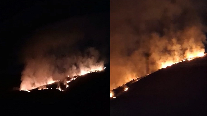 Elazığ'da Yangın!