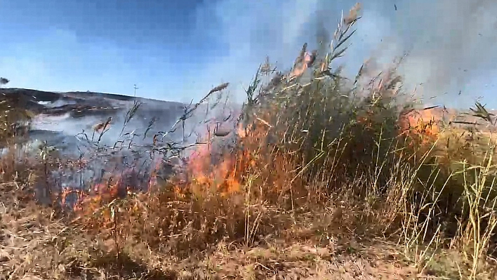 Elazığ'da yangın