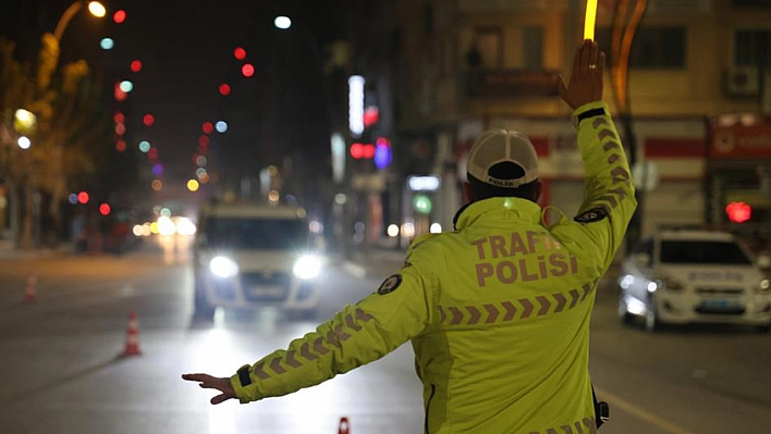 Elazığ'da Yılın İlk Cezaları Yazıldı