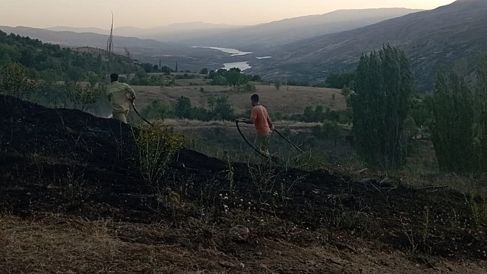 Elazığ'da Yine Kaynağı Belirsiz Yangın!