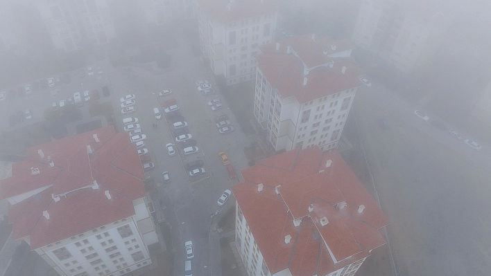 Elazığ'da yoğun sis etkili oldu