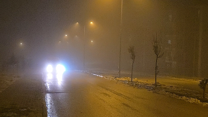 Elazığ'da yoğun sis