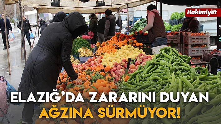 Elazığ'da Zararını Duyan Ağzına Sürmüyor!