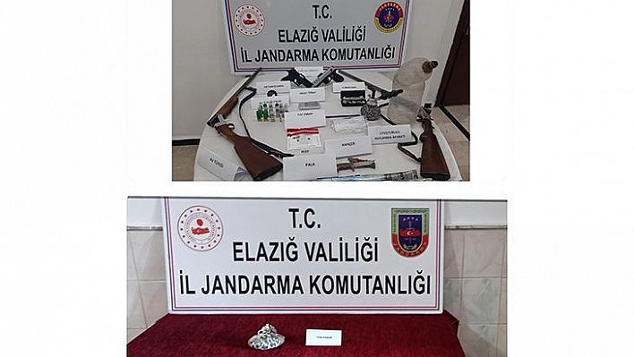 Elazığ'da Zehir Tacirlerine Darbe