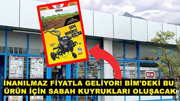 Elazığ'da zincir market indirimlerini duyurdu! Geniş ürün yelpazesi sunuyor (BİM 14 Mart Aktüel Kataloğu)