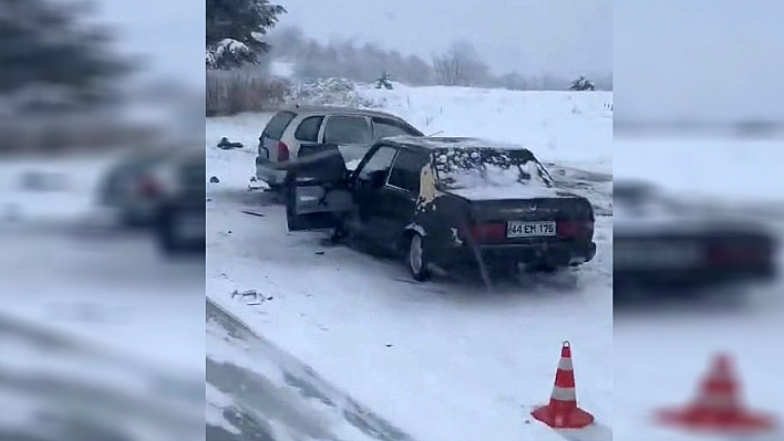 Elazığ'da zincirleme trafik kazası