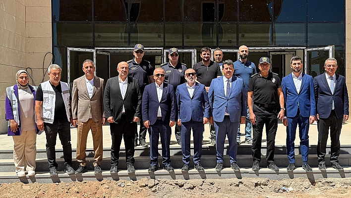 Elazığ'da Zülfü Ağar Polis Meslek Eğitim Merkezi'nde inceleme