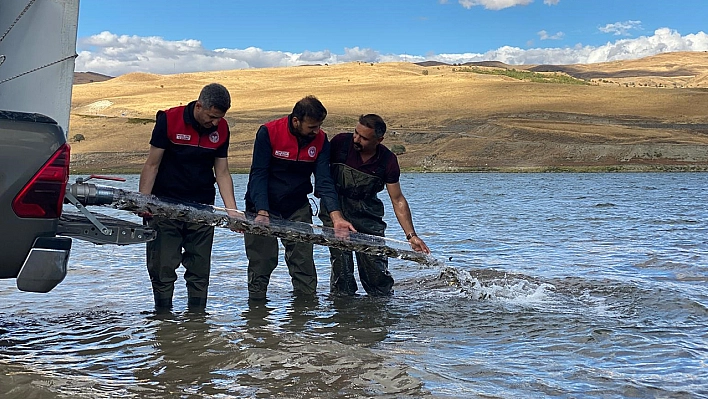 Elazığ'daki Gölet ve Barajlara 1 Milyon Sazan Yavrusu Bırakıldı