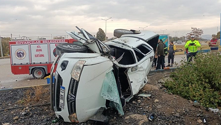 Elazığ'daki kazada yaralanan genç, hayatını kaybetti