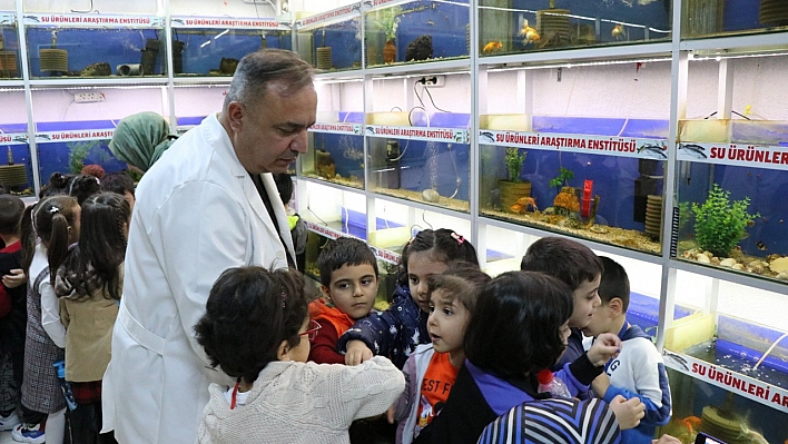 Elazığ'daki Miniklerin Balık Müzesi Gezisi