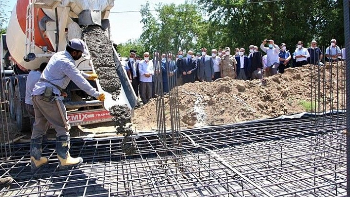 Elazığ Derviş Ali Camii'nin temeli atıldı