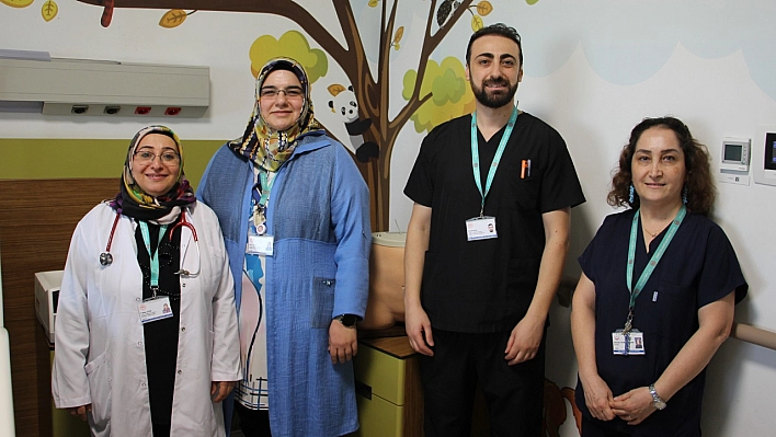 Elazığ Fethi Sekin Şehir Hastanesi'nde Çocuk Periton Diyalizi Ünitesi hizmete açıldı