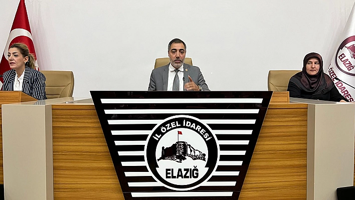 Elazığ İl Genel Meclisi Haziran Ayı Oturumları Devam Ediyor