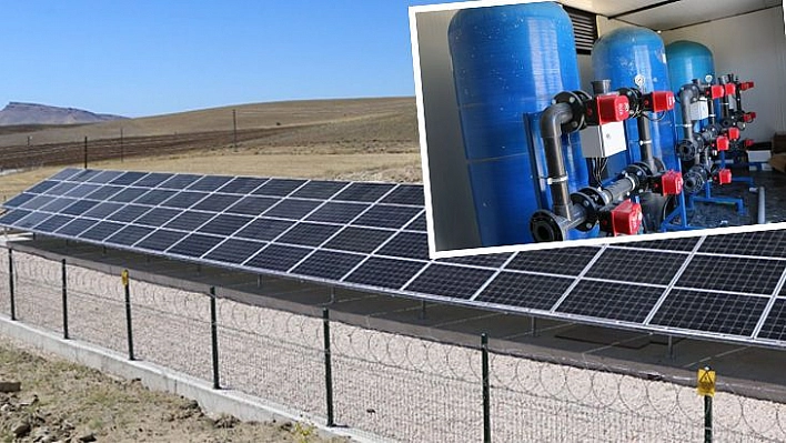 Elazığ İl Özel İdaresi Güneş Enerji Sistemli İçme Suyu Tesisleri Kuruyor