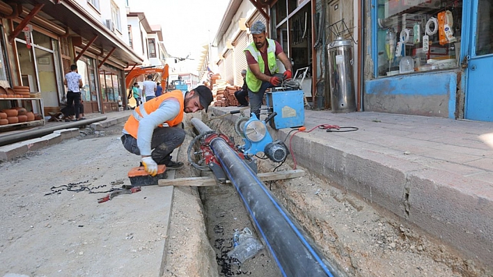 Elazığ'ın Altyapısı Yenileniyor