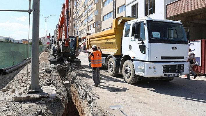 Elazığ'ın Altyapısı Yenileniyor Çalışmalar Hızla İlerliyor