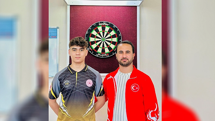 Elazığ'ın İlk Dart Milli Takım Sporcusu: Bedirhan Nas