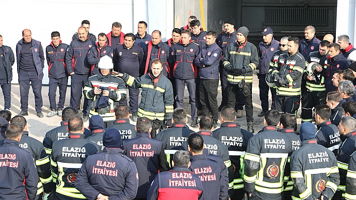 Elazığ'ın kahramanlarının eğitimi tamamlandı