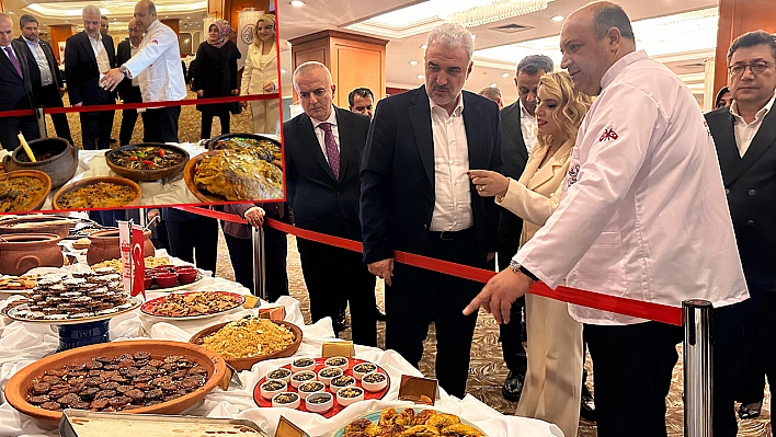 Elazığ'ın yemekleri İstanbul'da görücüye çıktı