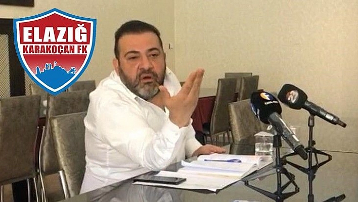 Elazığ Karakoçan FK'dan Öztürk'e kınama