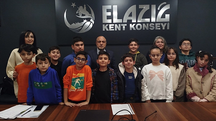 Elazığ Kent Konseyi Çocuk Meclisi 2026 planlaması için toplandı