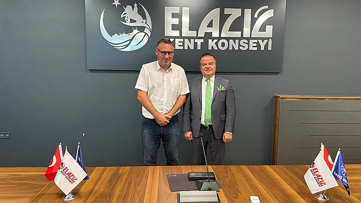 Elazığ Kent Konseyi, Hollanda'dan Hart Voor Den Haag Heyetini ağırladı