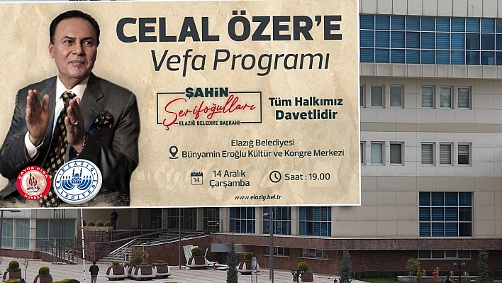 Elazığ Musikisinin Üstatlarından Celal Özer'e Vefa