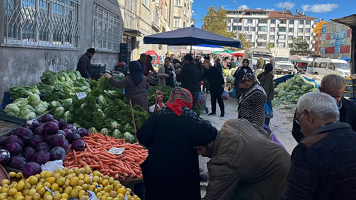 Elazığ pazarlarında sezon sonu fiyatları