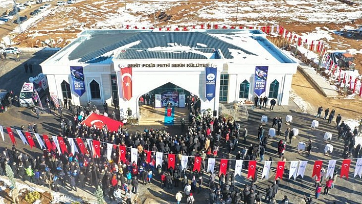 Elazığ Şehidini Unutmadı, Şehit Fethi Sekin Külliyesi Törenle Açıldı