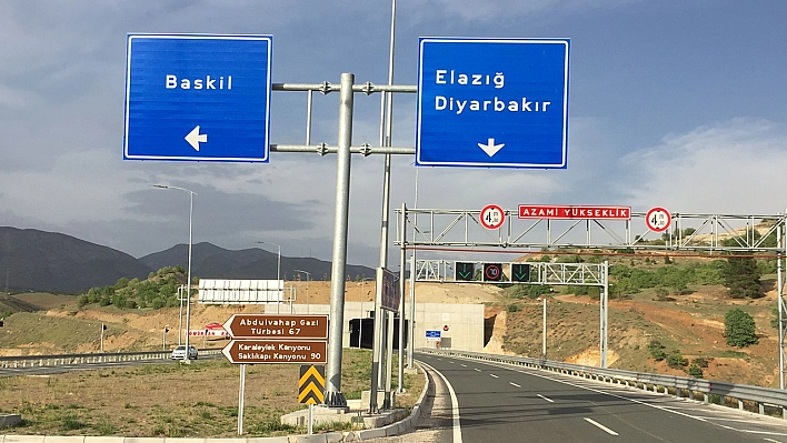 Elazığ sınırından geçecekler!